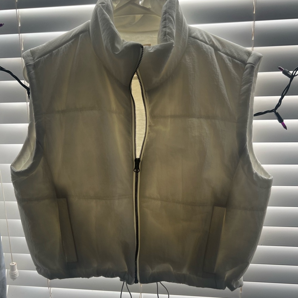 Men's Gray Puffer Vest